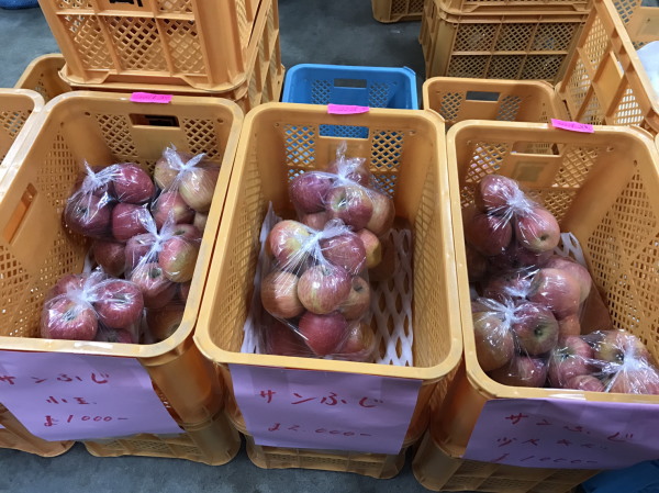 リンゴ直売所：魚津の加積りんご 直売所で買った富居さんトコのりんごがメチャうま！