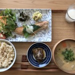 富山ランチ日記：玄米が美味しい♪舟橋村のお※食堂さん